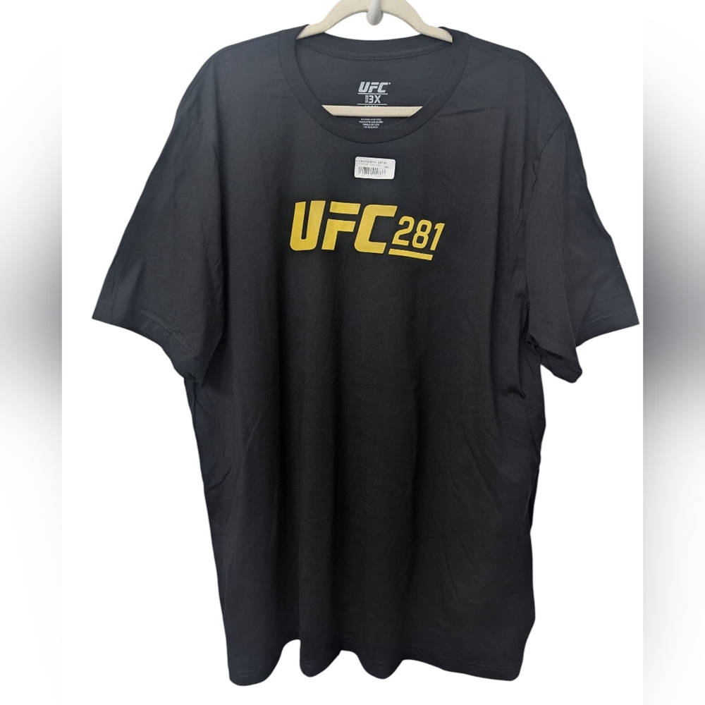 UFC 281 Black and Gold Short Sleeve Tee